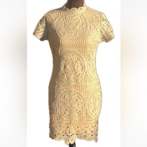 NWT SARA Crochlet Lace Bodycon Sz 14 Dress